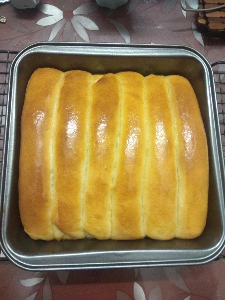 蜂蜜淡奶油面包#美味排包#