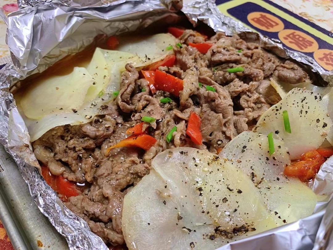 锡纸牛肉（烤箱版）