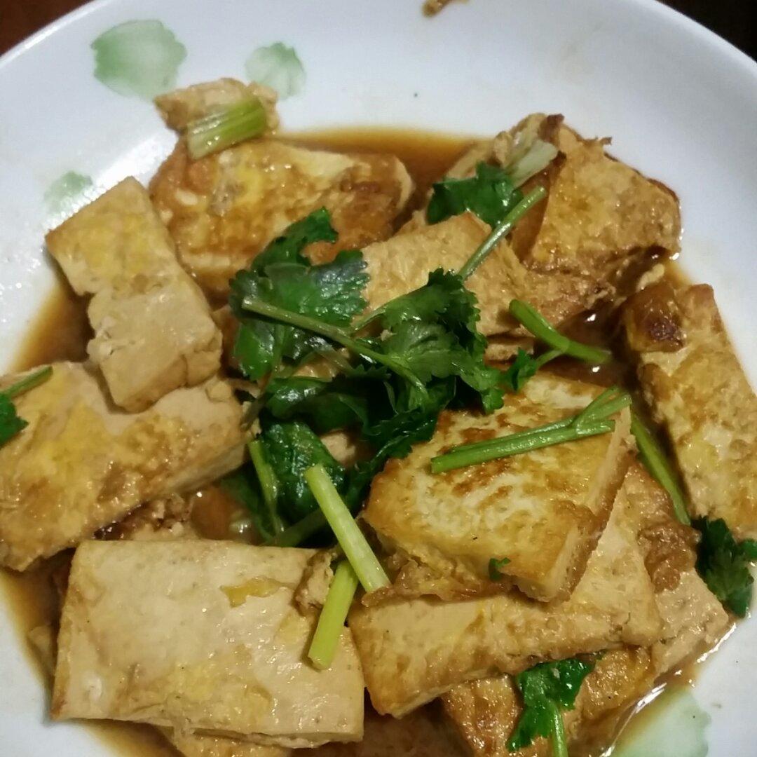 蚝油嫩豆腐