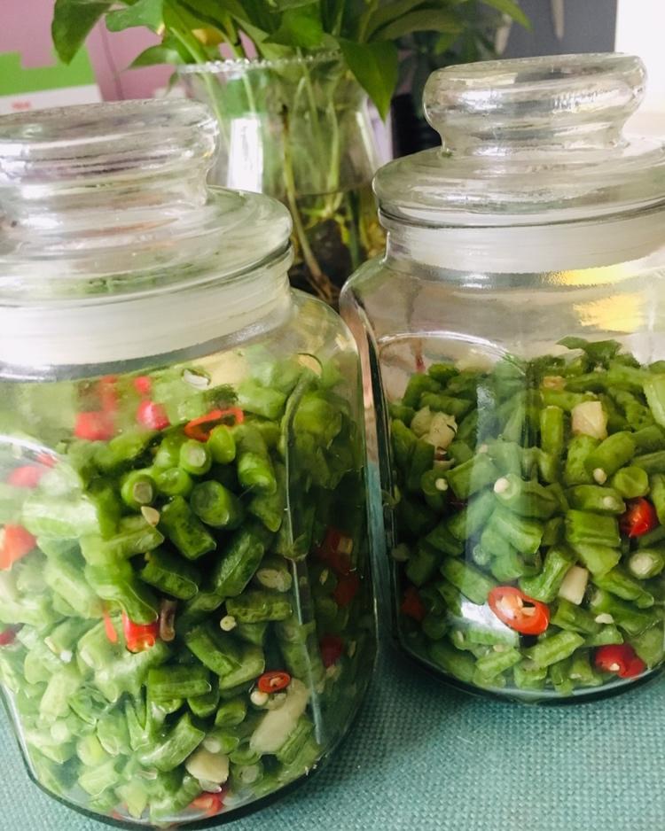 超简单家庭版酸豆角