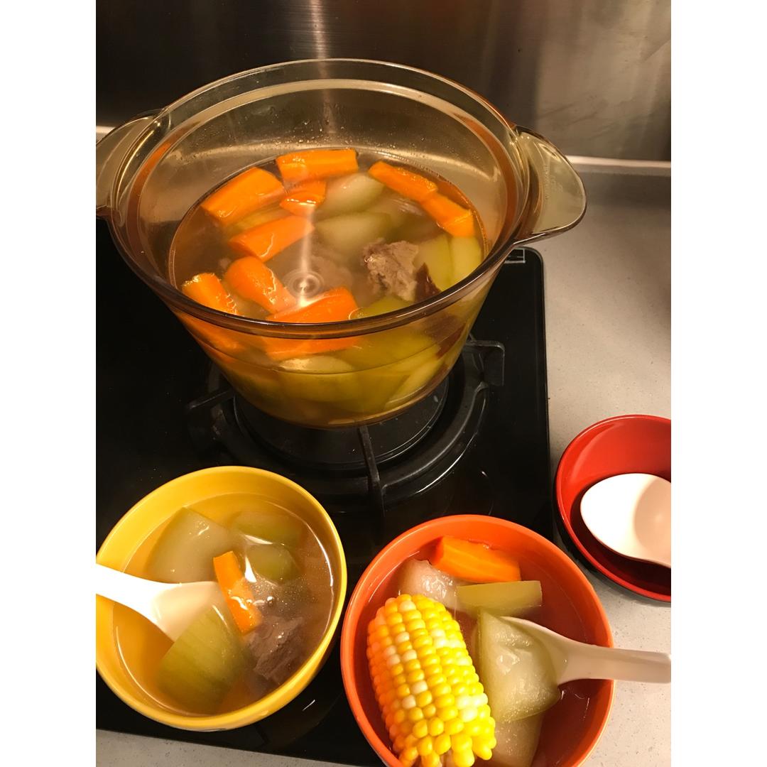 冬瓜玉米排骨汤