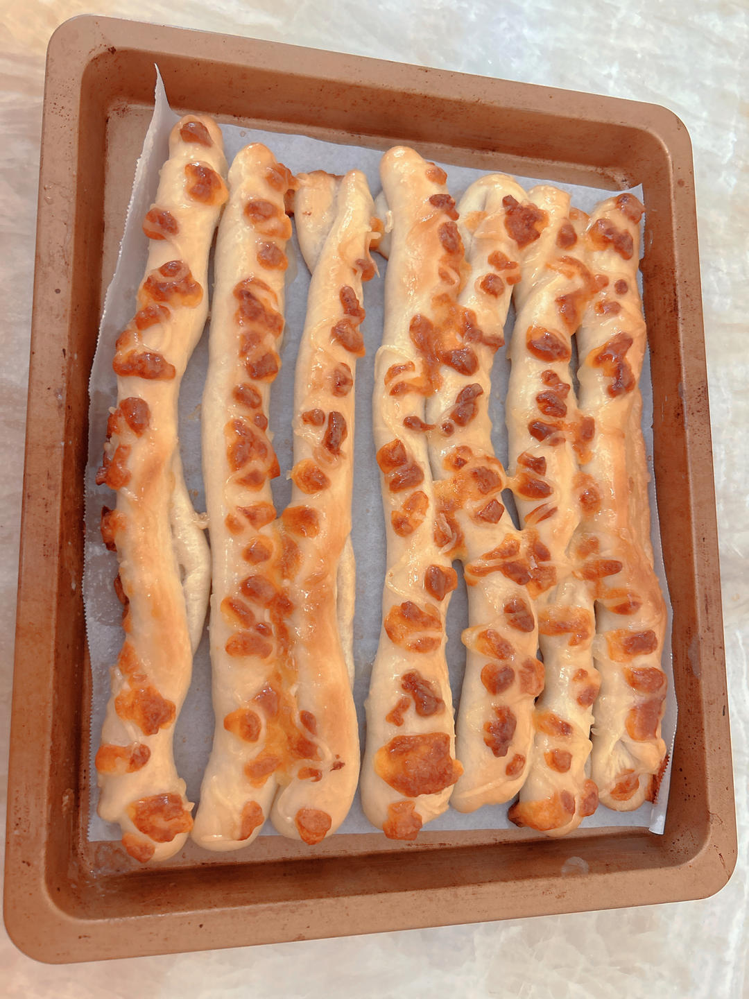 咸香芝士面包条