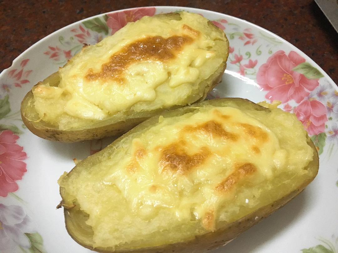芝士奶油焗红薯