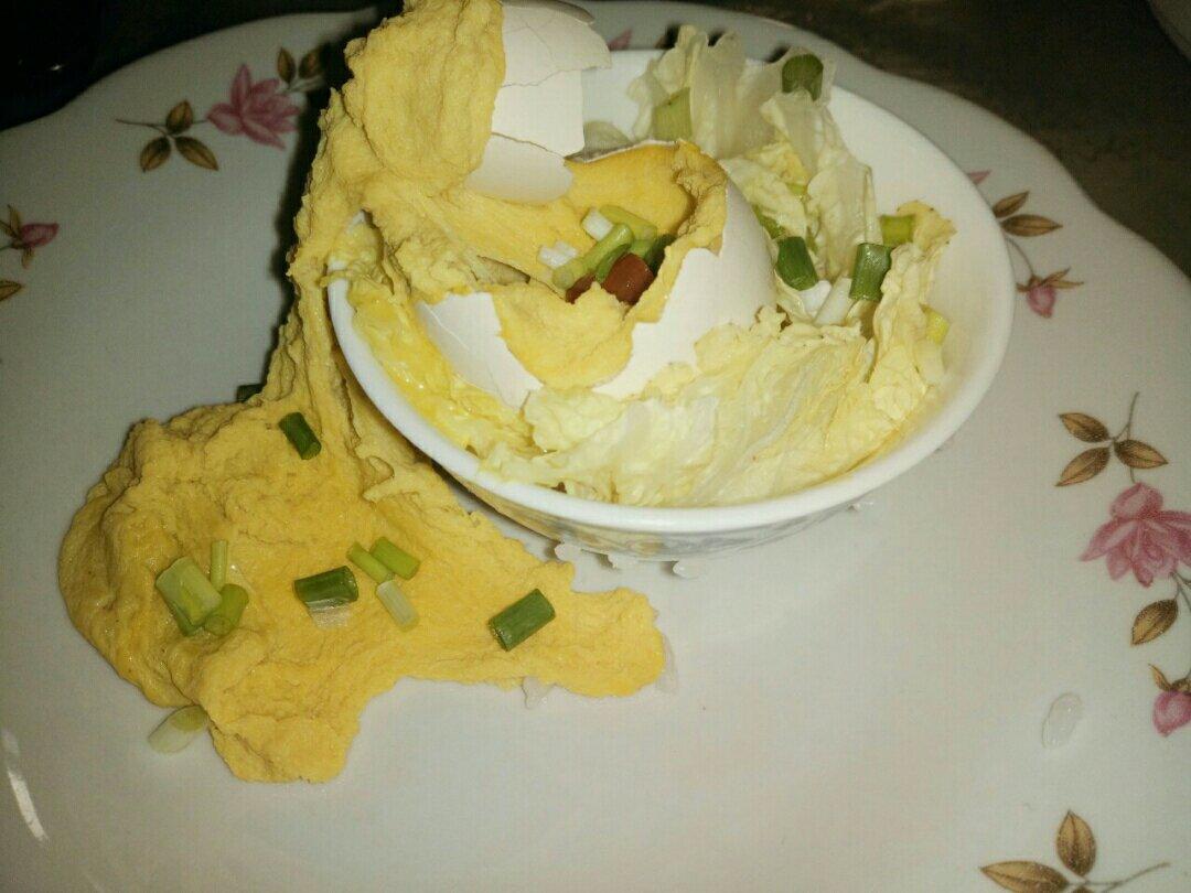 蒸蛋羹    一人食（电饭煲版）