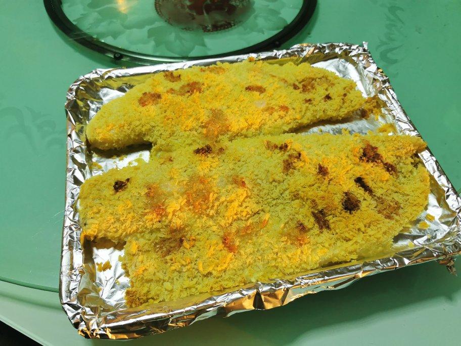 香酥可口不用油炸的鱼排，更健康哦——巴沙鱼排