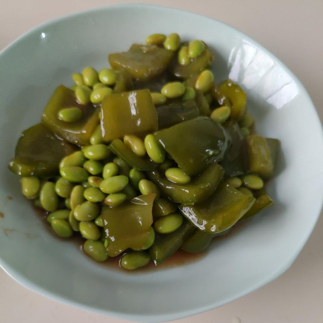 青椒毛豆