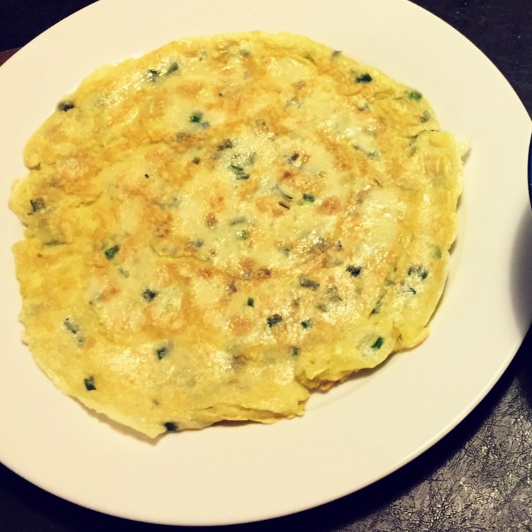 葱花鸡蛋饼
