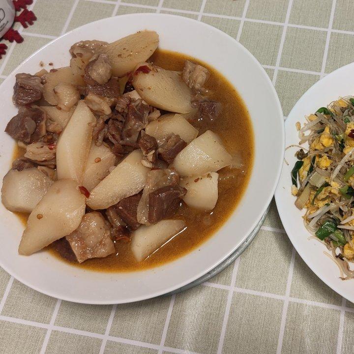 高压锅版萝卜牛腩