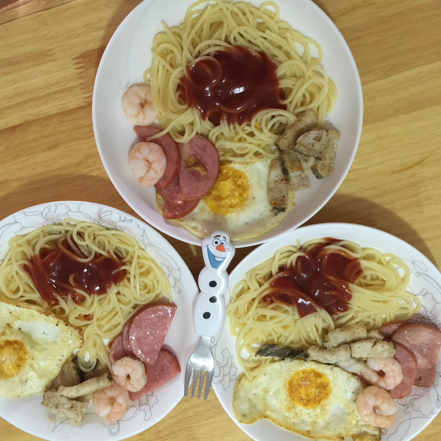 番茄肉酱意大利面