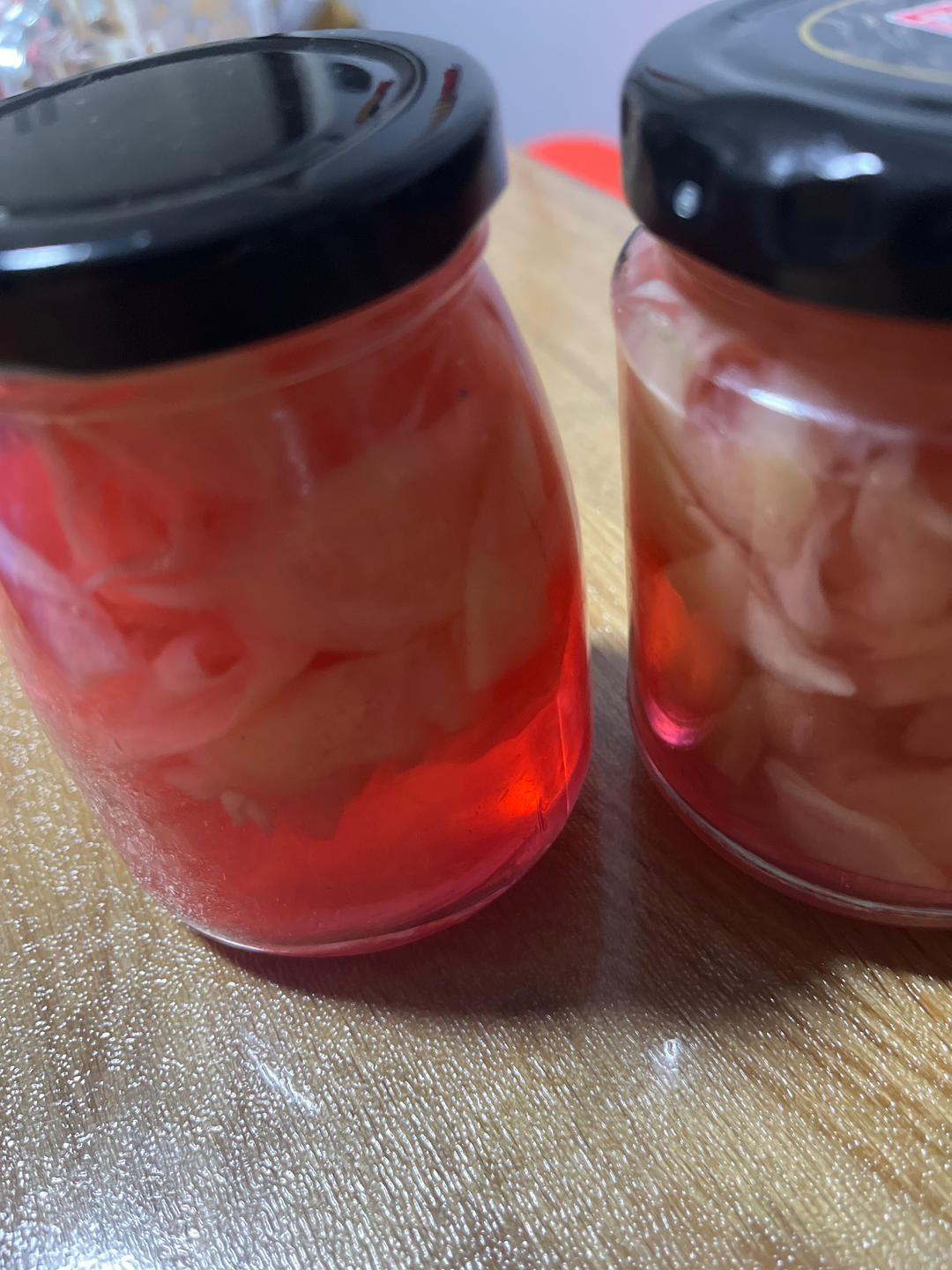 日本寿司店的泡姜