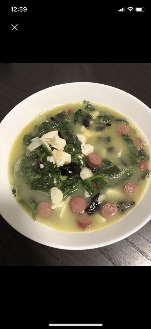 【上汤豆苗】特色粤菜，爽口解腻，鲜美好吃