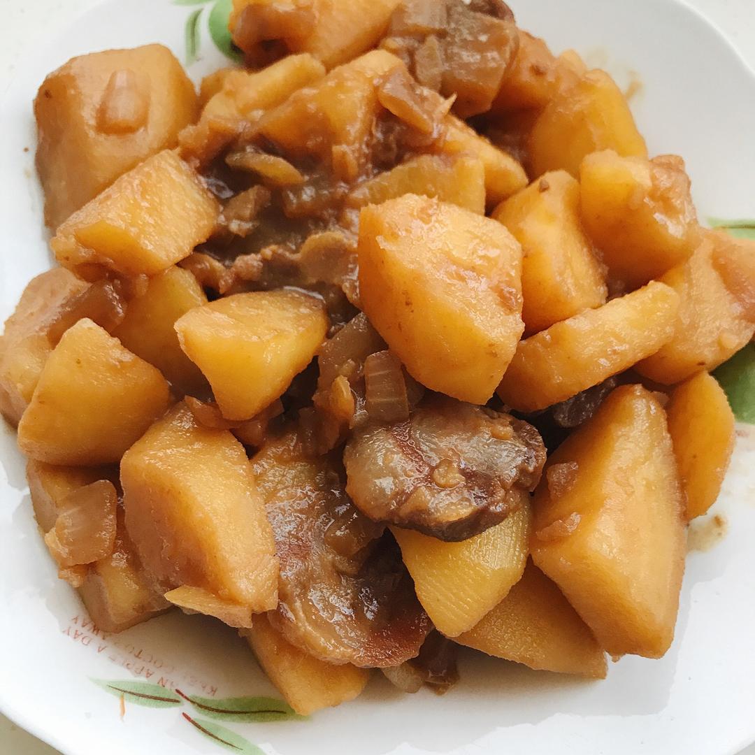 土豆炖豆角