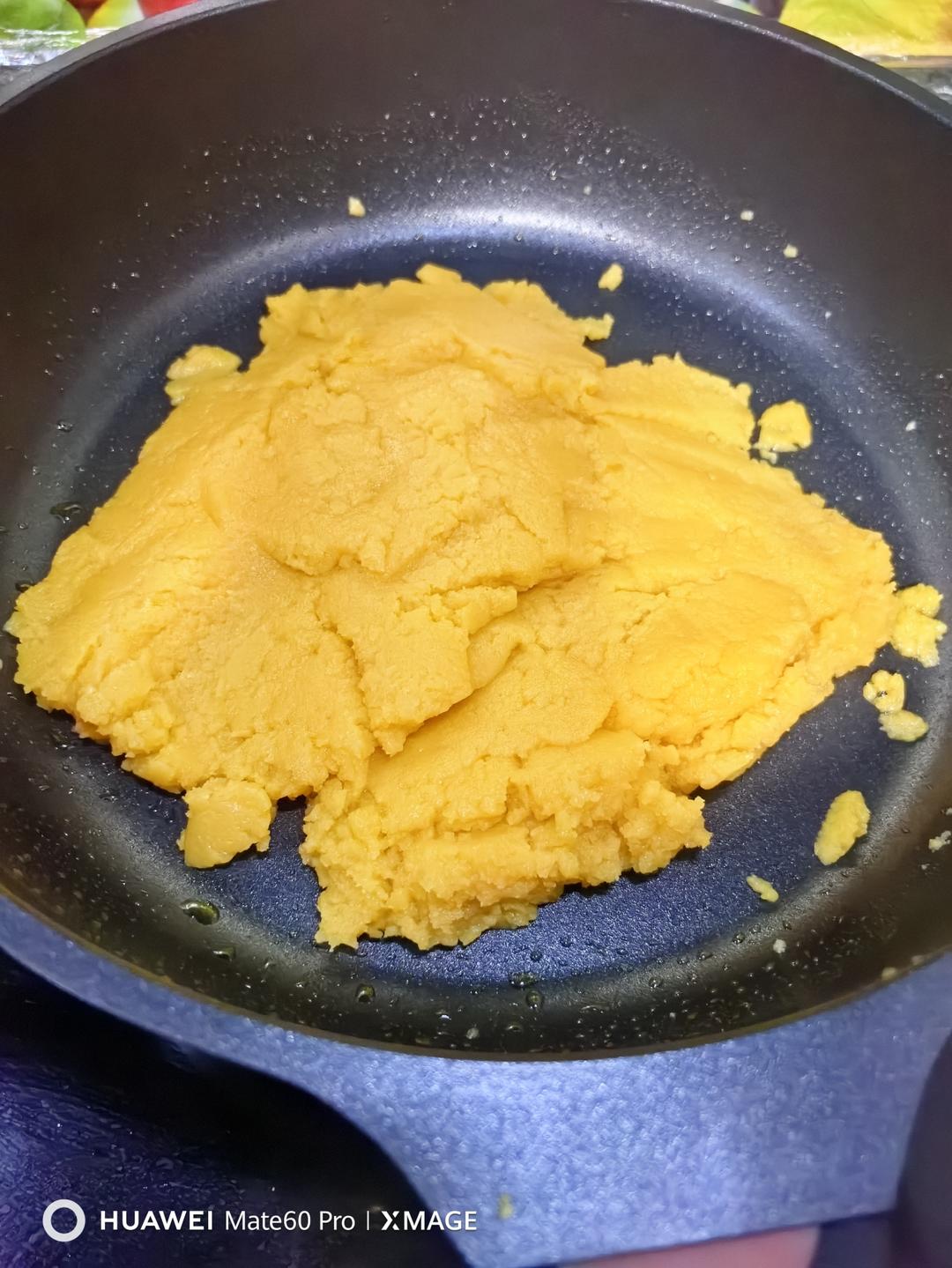 自制奶黄馅