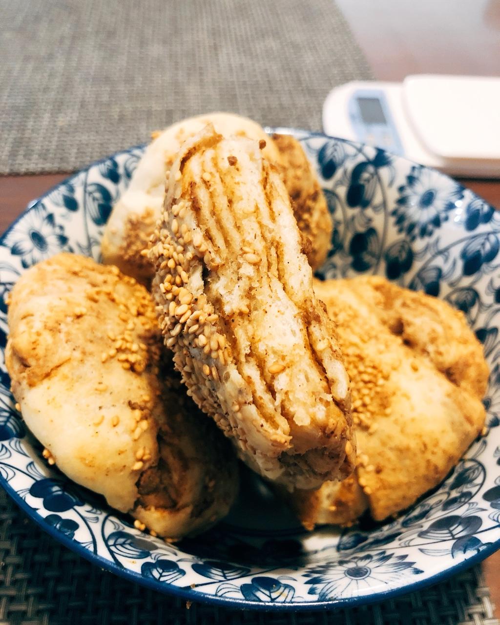 堂妈教你做麻酱烧饼