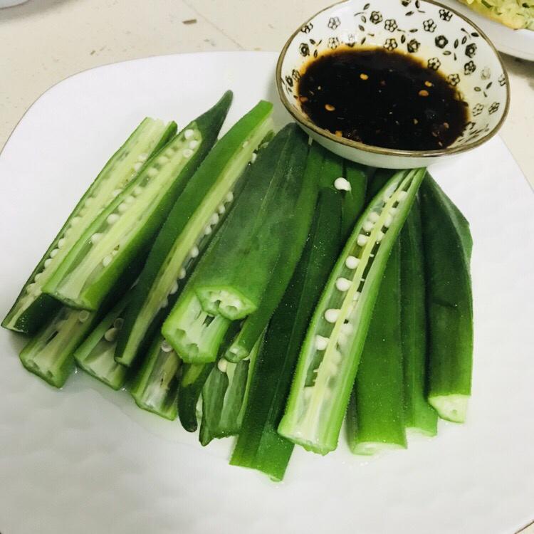 蒜蓉秋葵