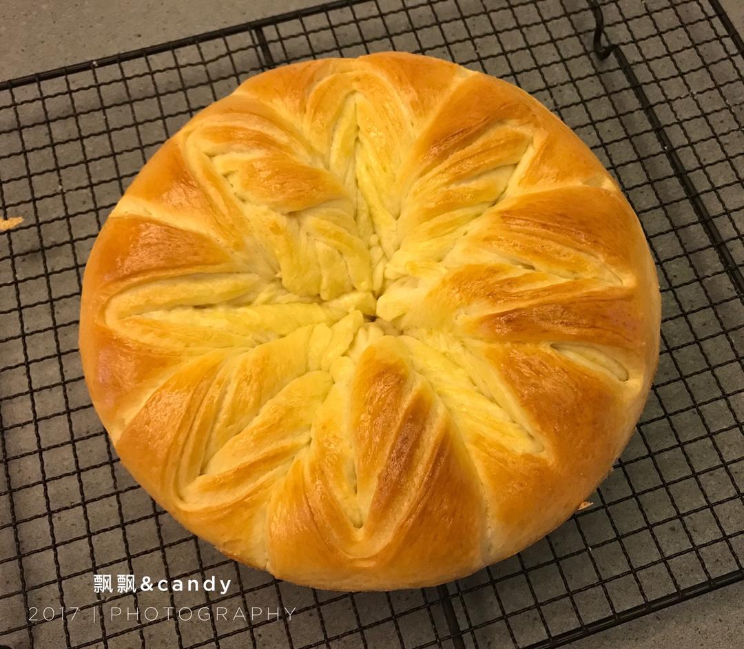 手撕千层花朵面包