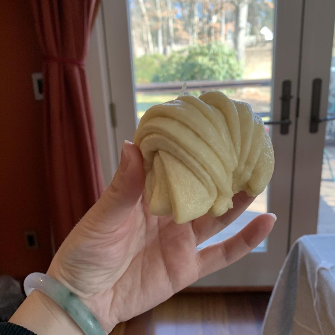 造型漂亮做法超简单的，花卷馒头