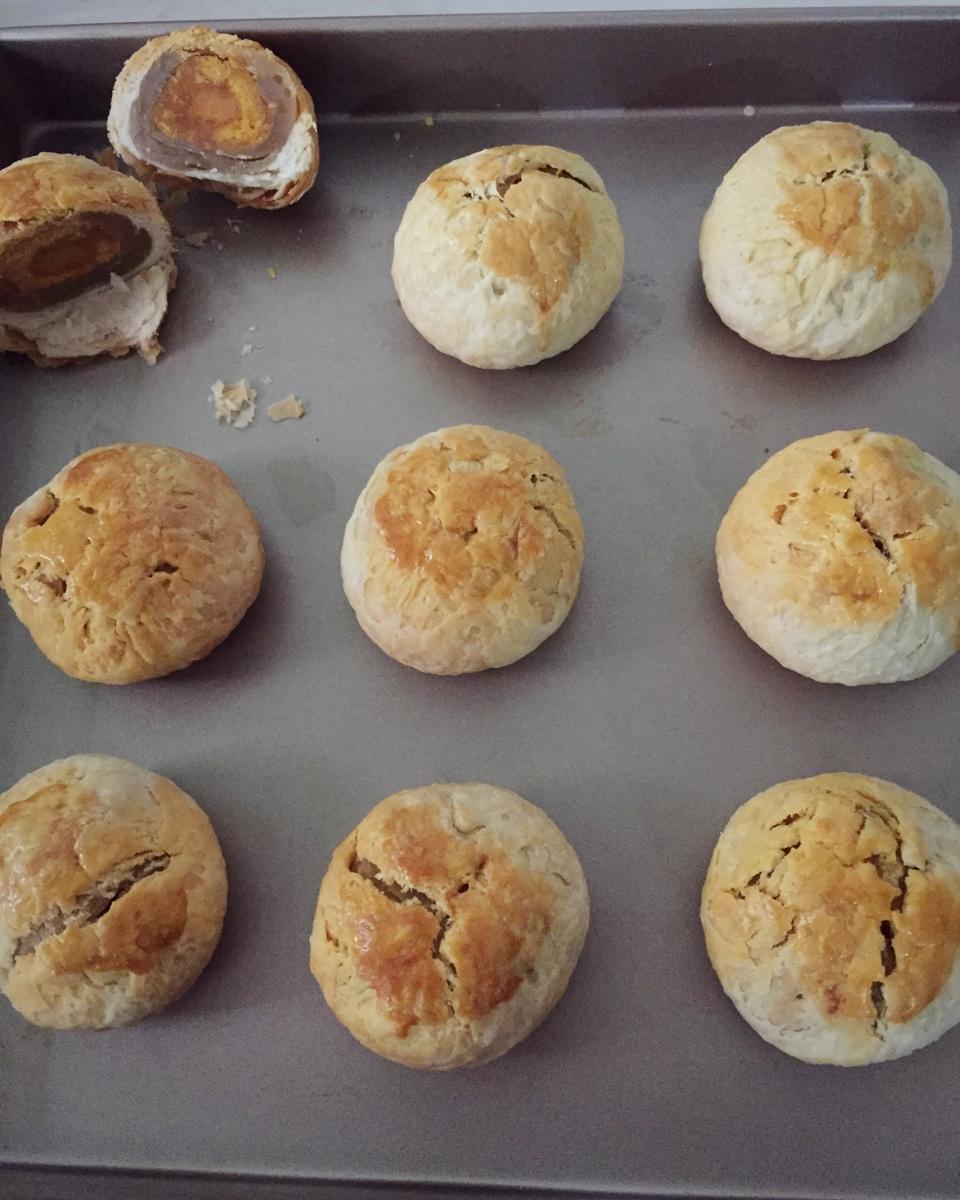 不用揉出膜、不用醒面就能酥掉渣的中式酥皮点心