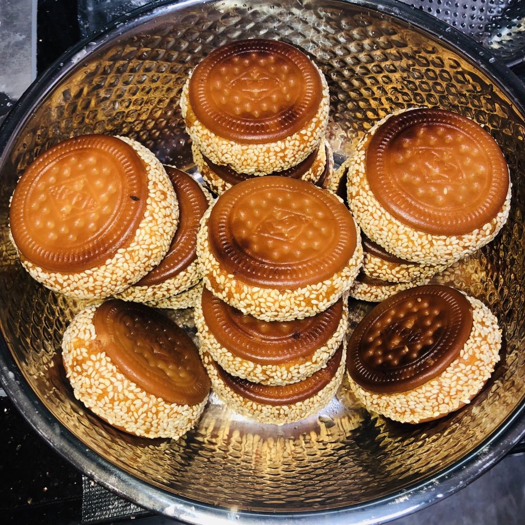 外酥里糯的南瓜饼