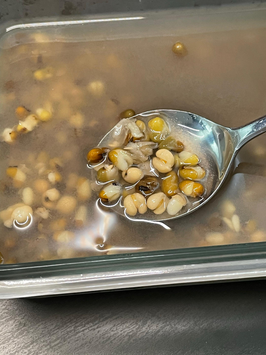 高压锅版清凉解暑绿豆汤