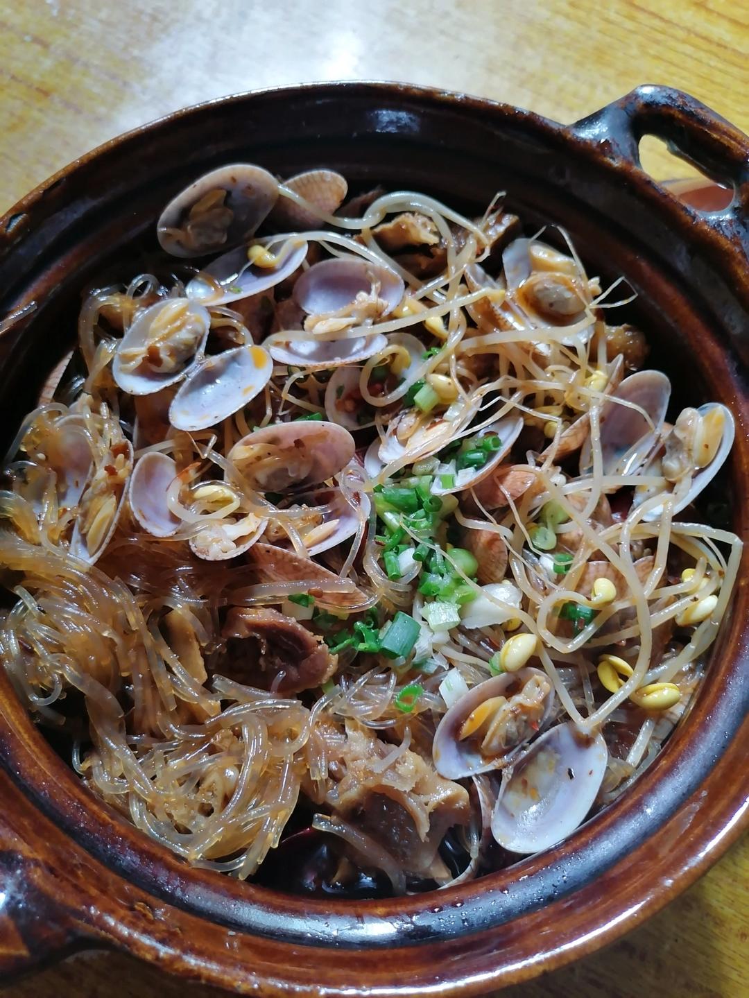 ㊙️自制花甲粉丝煲比外卖还好吃