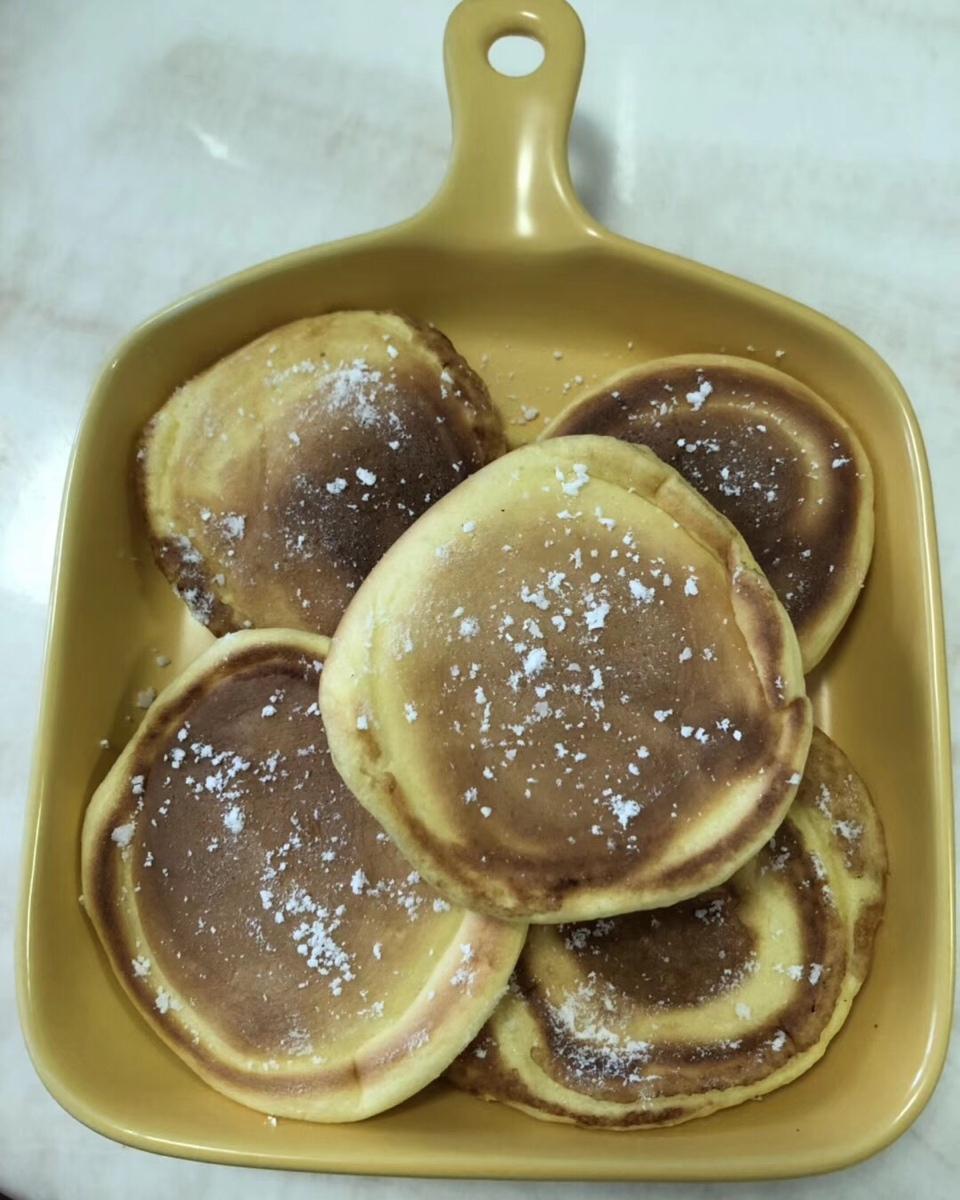 原味无油日式舒芙蕾厚松饼
