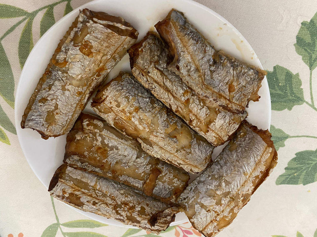 空气炸锅版香酥带鱼