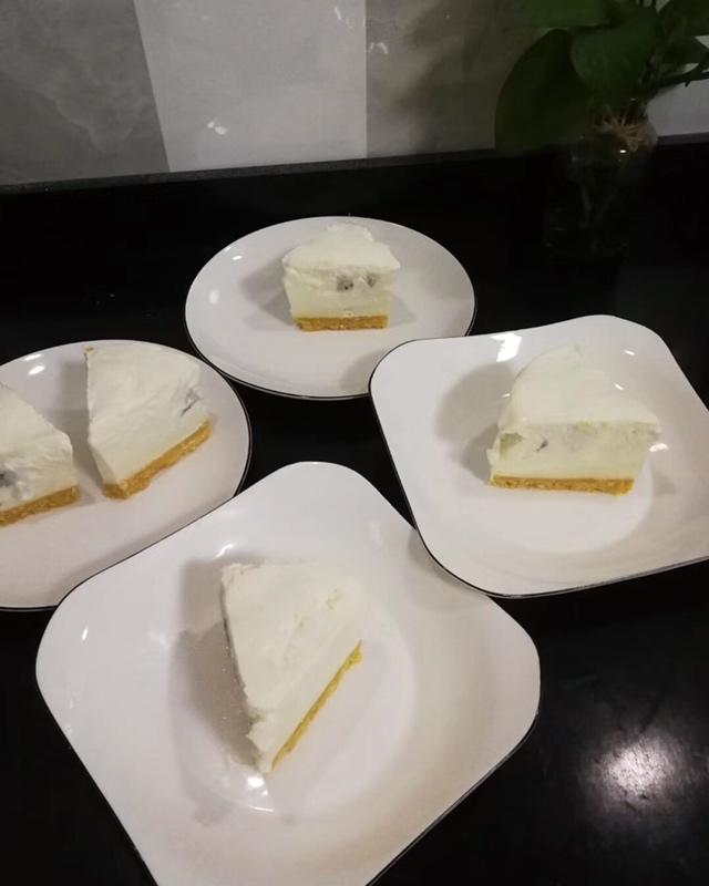 樱花酸奶慕斯蛋糕（免烤）