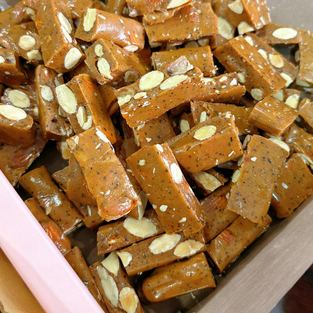 杏仁海盐/咖啡太妃硬糖-不粘牙