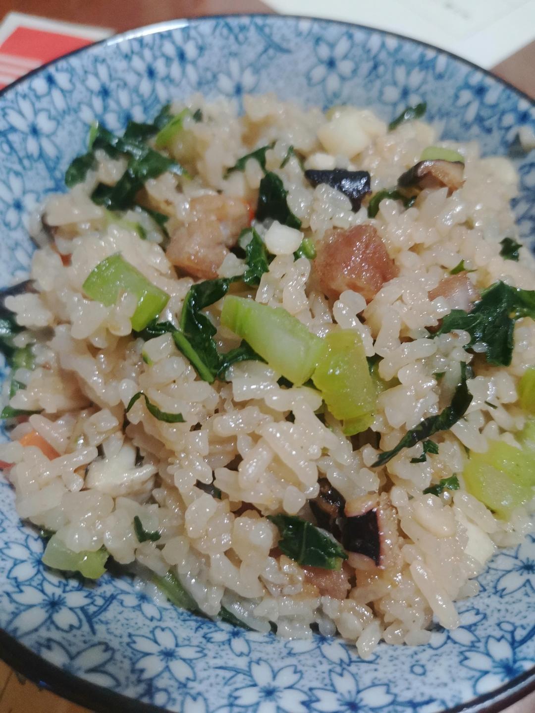 闽南芥菜饭 | Gai Choi with Rice