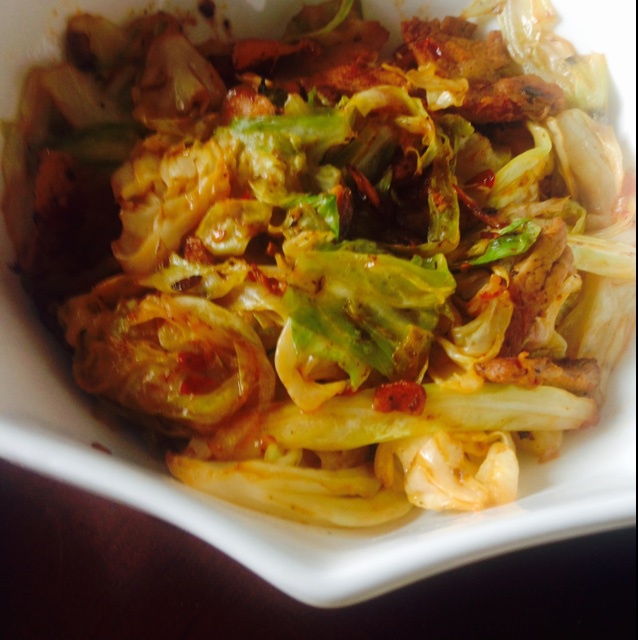 干锅手撕包菜