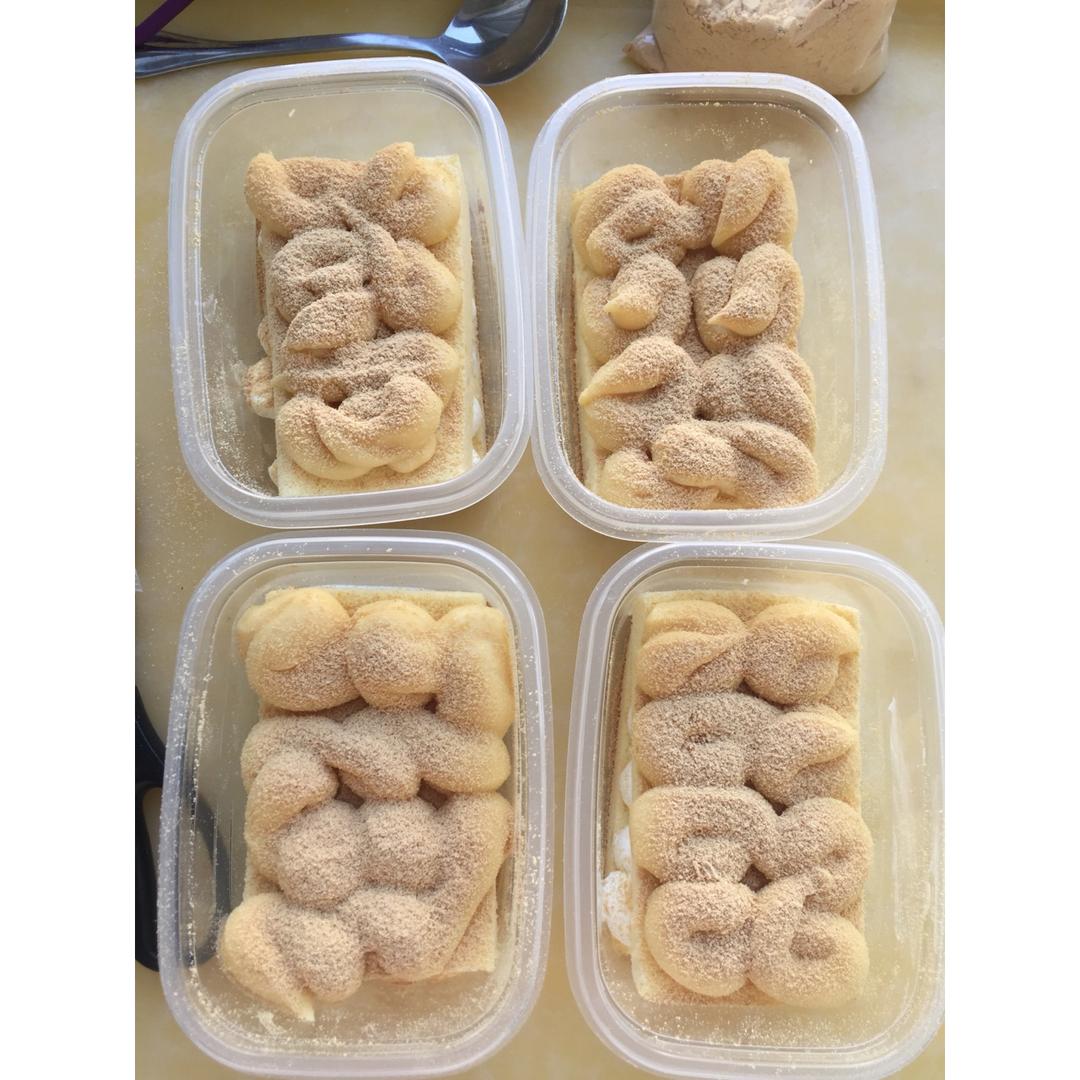 日式豆乳盒子蛋糕