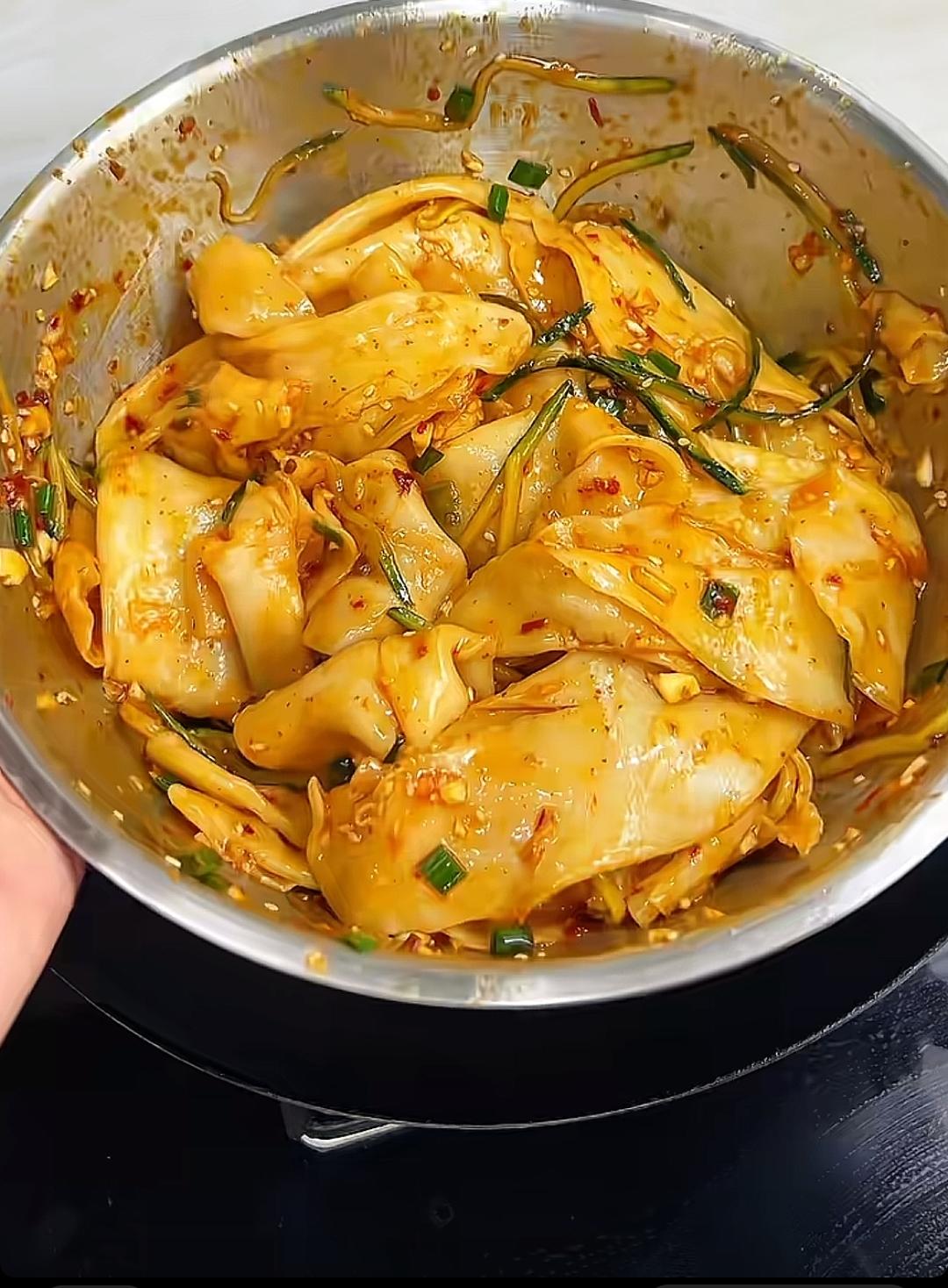 简易油泼面