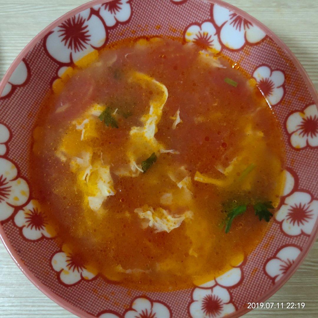 西红柿鸡蛋汤