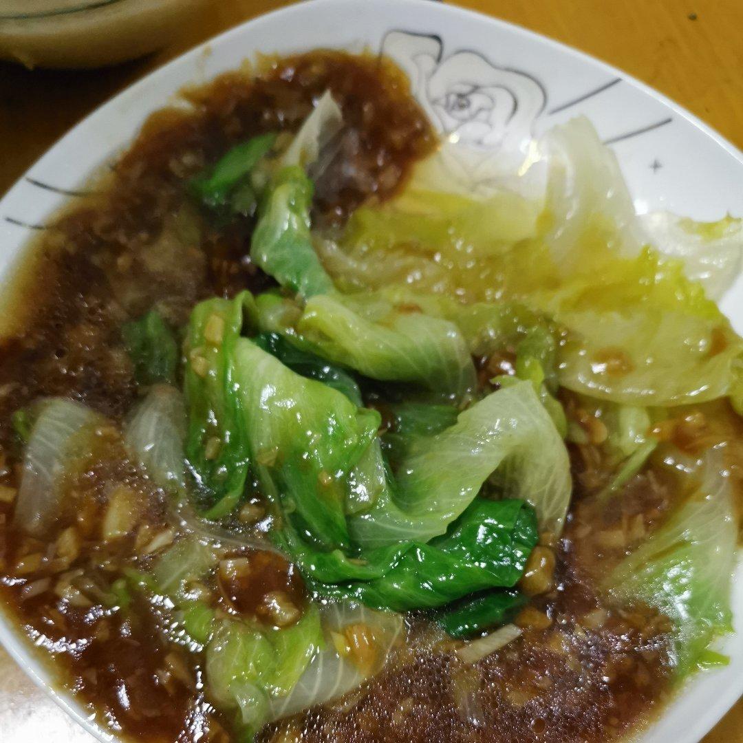 蚝油包生菜
