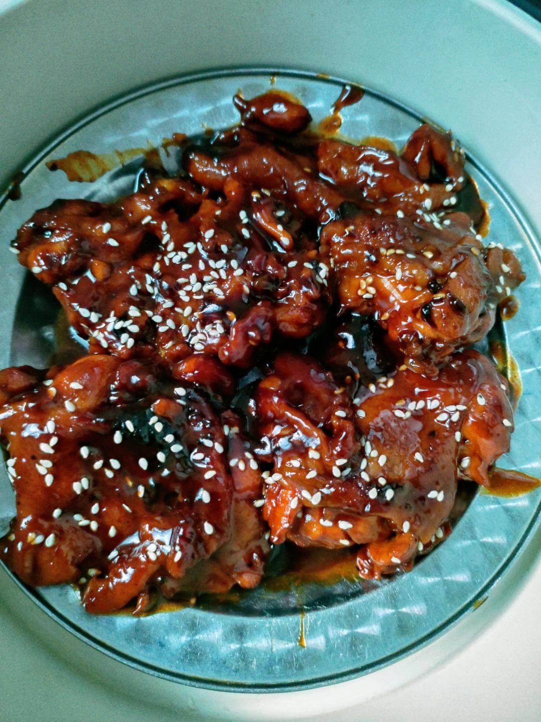 蜜汁照烧鸡腿