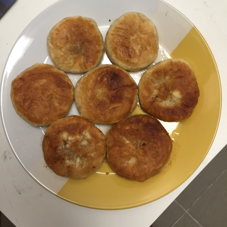 发面油酥小糖饼
