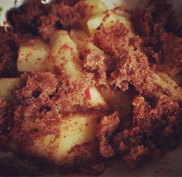 （懒人微波版） 烤肉桂苹果