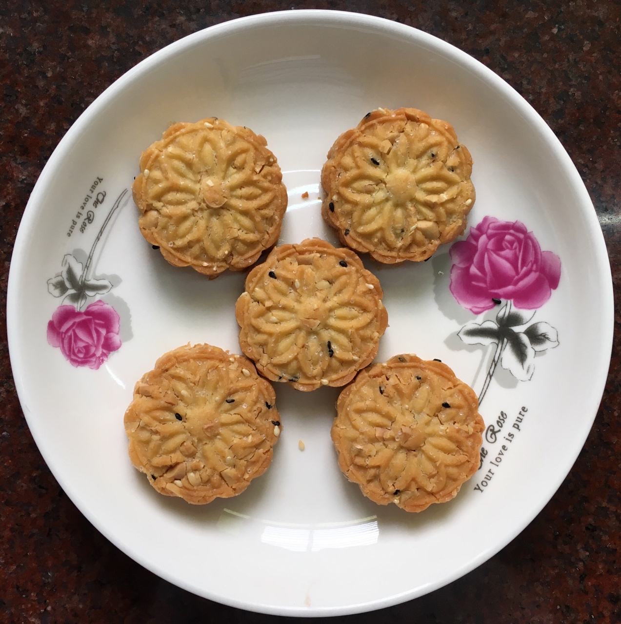 松仁酥饼干