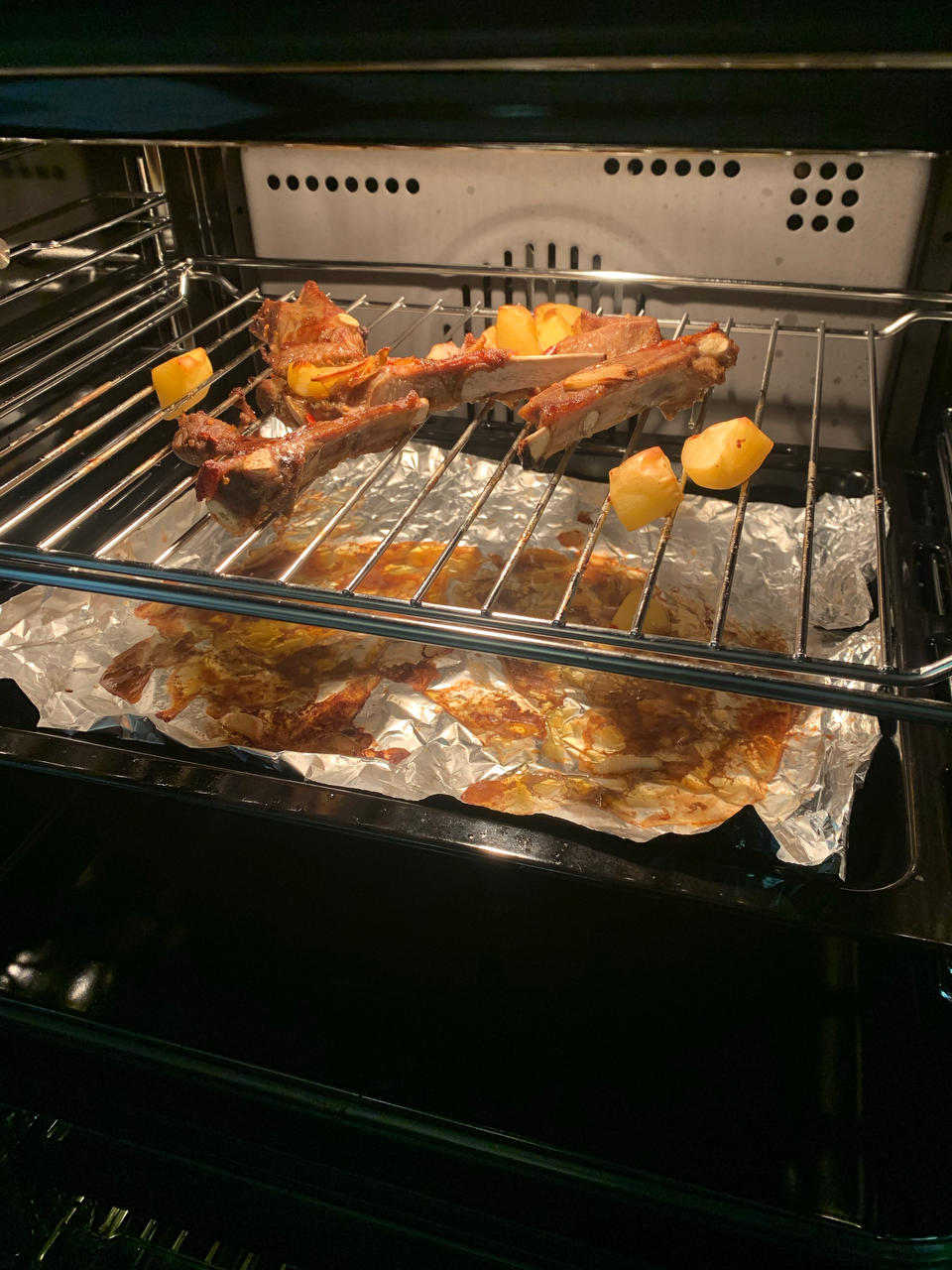 烤蒜香鸡中翅