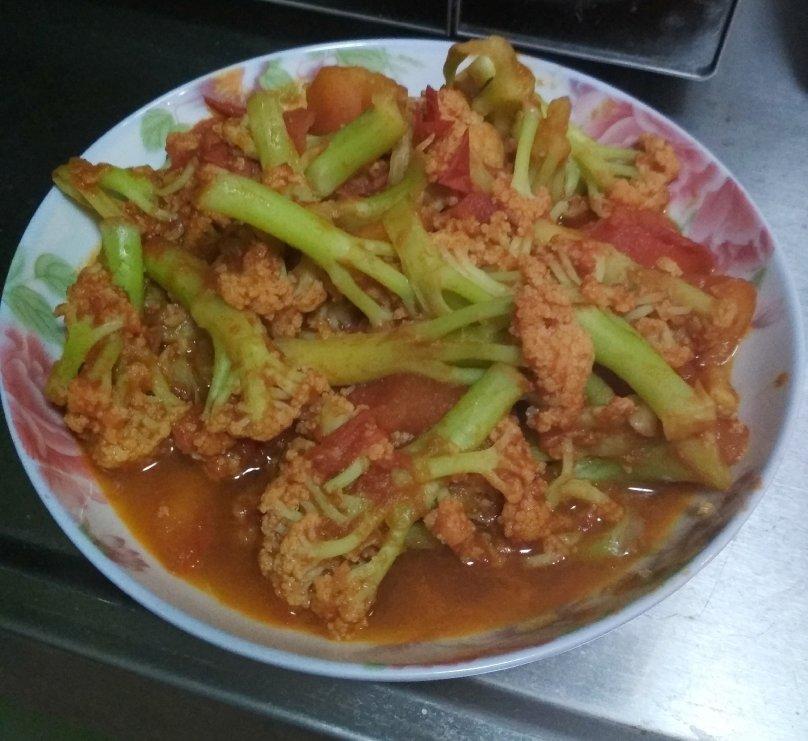 浓郁【番茄菜花】（无番茄酱，更健康）