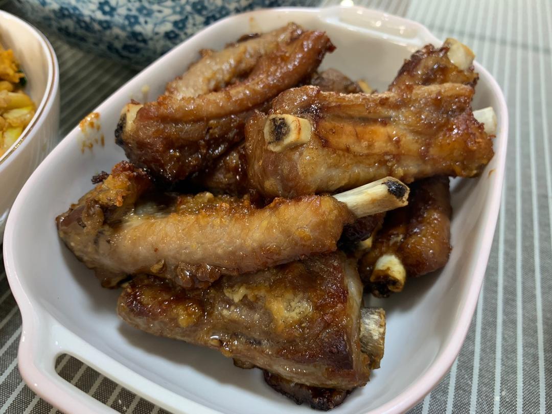 香到骨头里的蒜香排骨（烤箱）