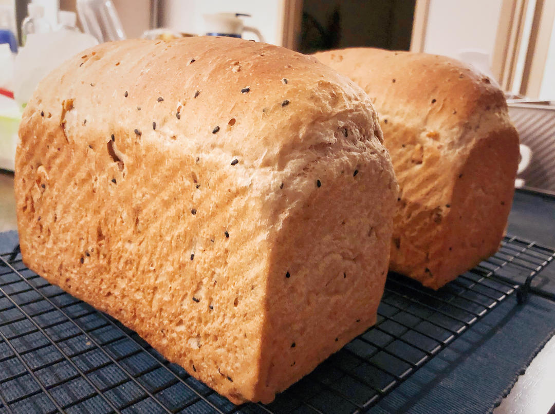 超柔软の坚果全麦吐司🍞
