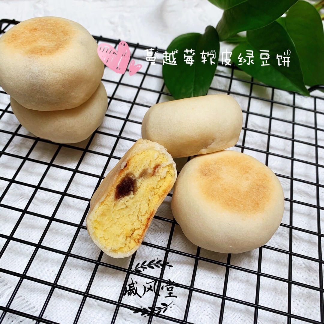 软皮绿豆糕