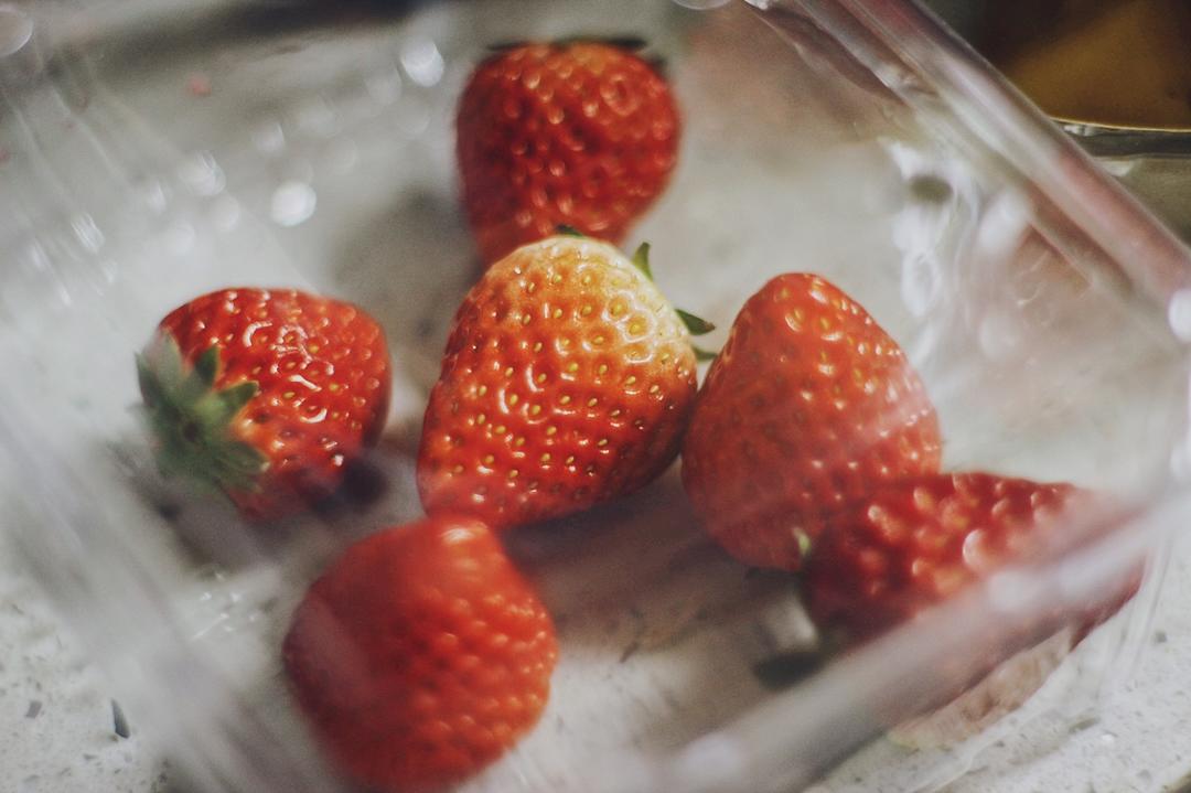 低卡--草莓蓝莓芝士松糕杯 （伪）Trifle