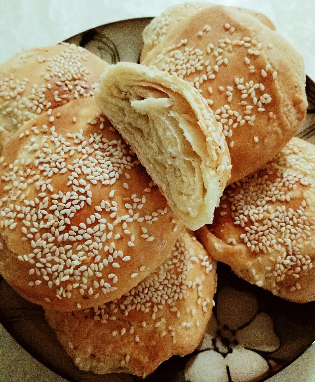 油酥烧饼(比麻酱烧饼更美味)