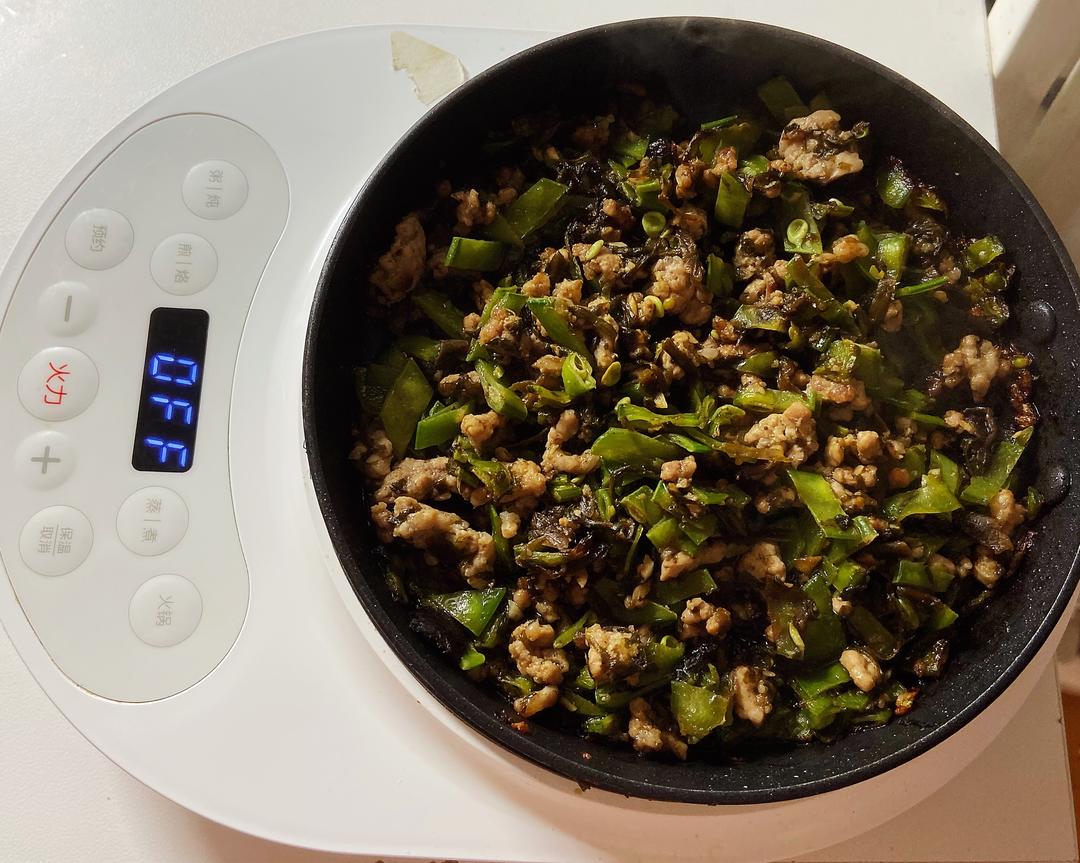 橄榄菜肉末扁豆