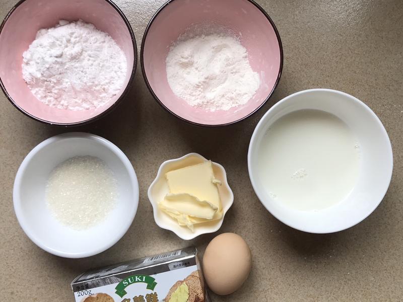 纯奶手撕吐司的做法 步骤1