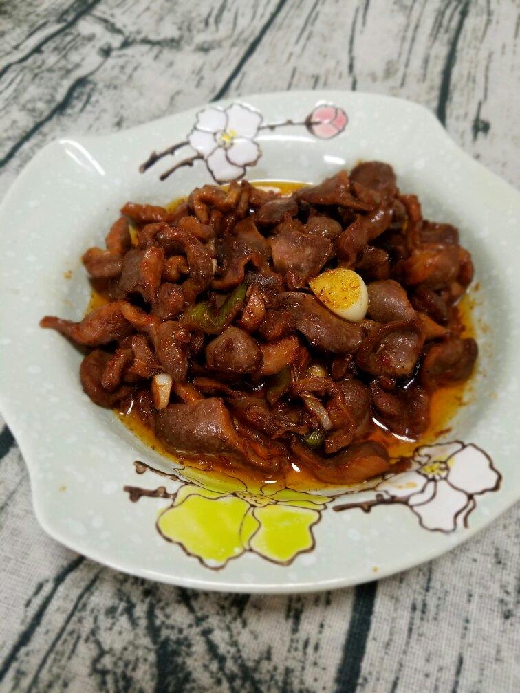小米椒爆鸡胗