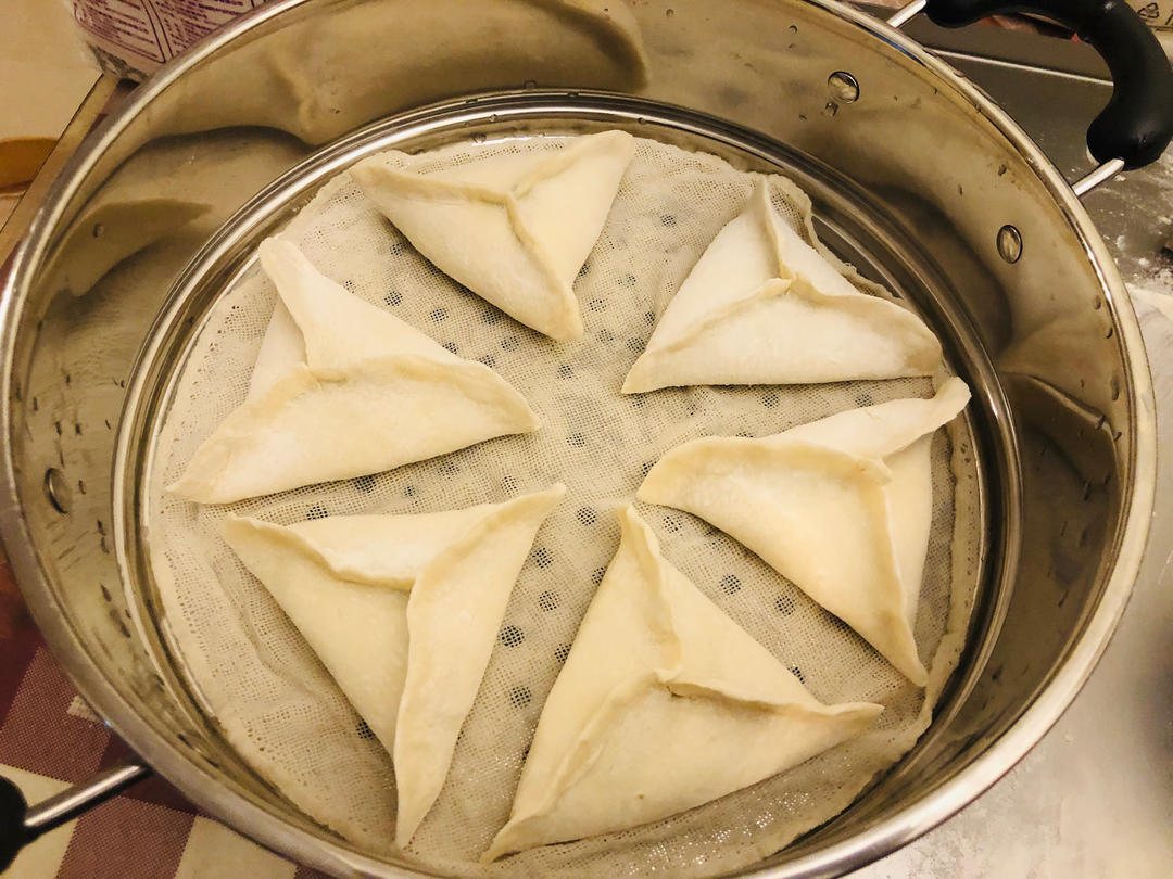 家常糖三角 糖包子 红糖芝麻馅 儿时的味道 附细节视频详解